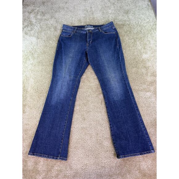 Old Navy Denim - Old Navy The Dreamer Jeans Size 12 Boot Cut Dark Wash Western Y2K 34x30 D306